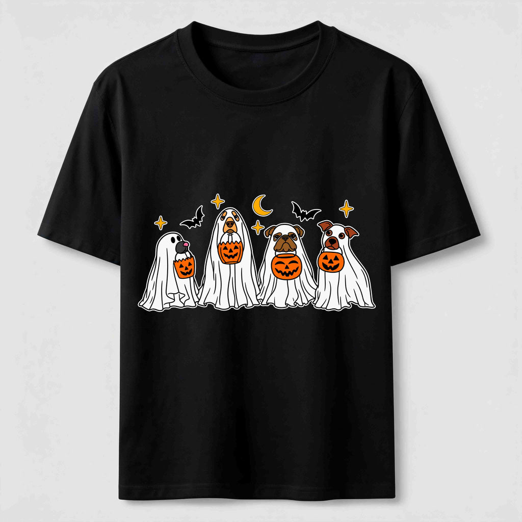 Halloween Ghost Dogs Classic T-Shirt