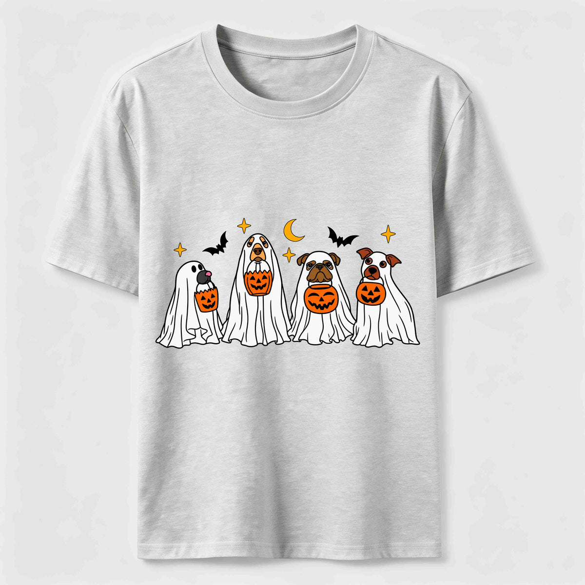 Halloween Ghost Dogs Classic T-Shirt