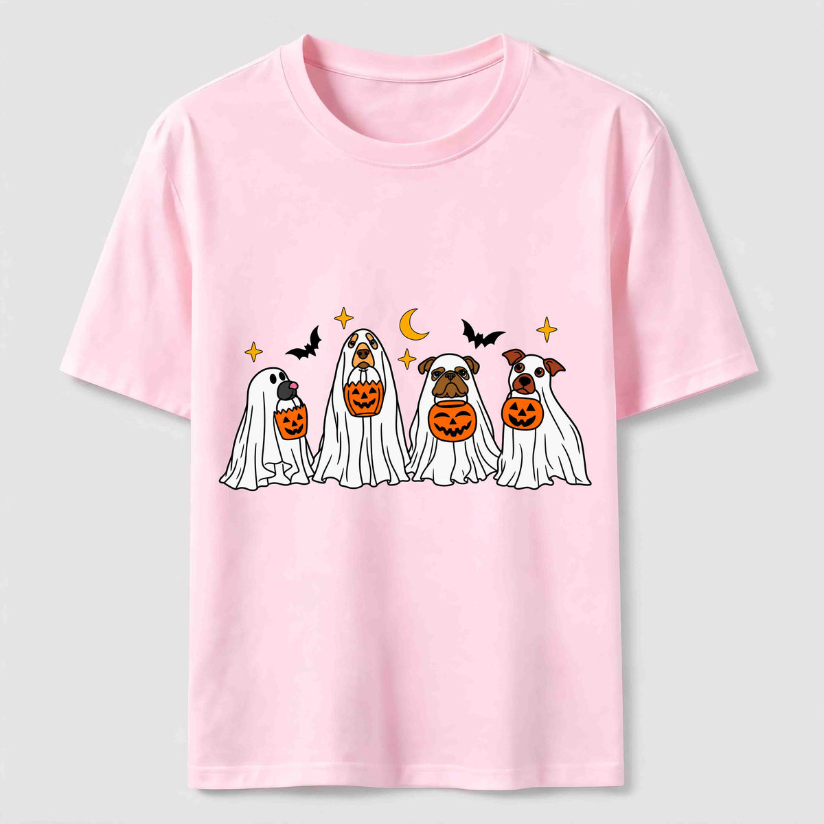 Halloween Ghost Dogs Classic T-Shirt