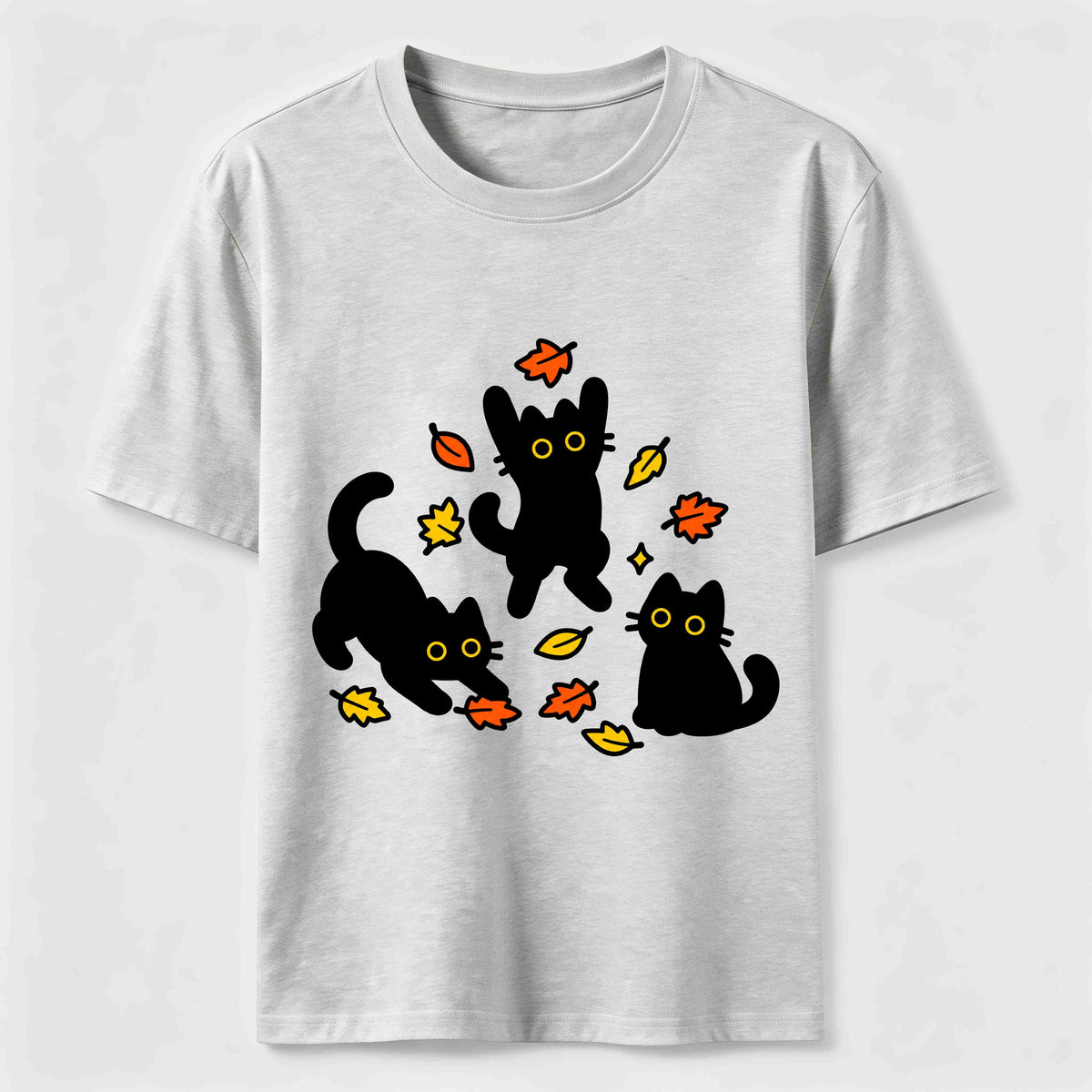 Autumn Black Cats Classic T-Shirt