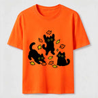 Autumn Black Cats Classic T-Shirt