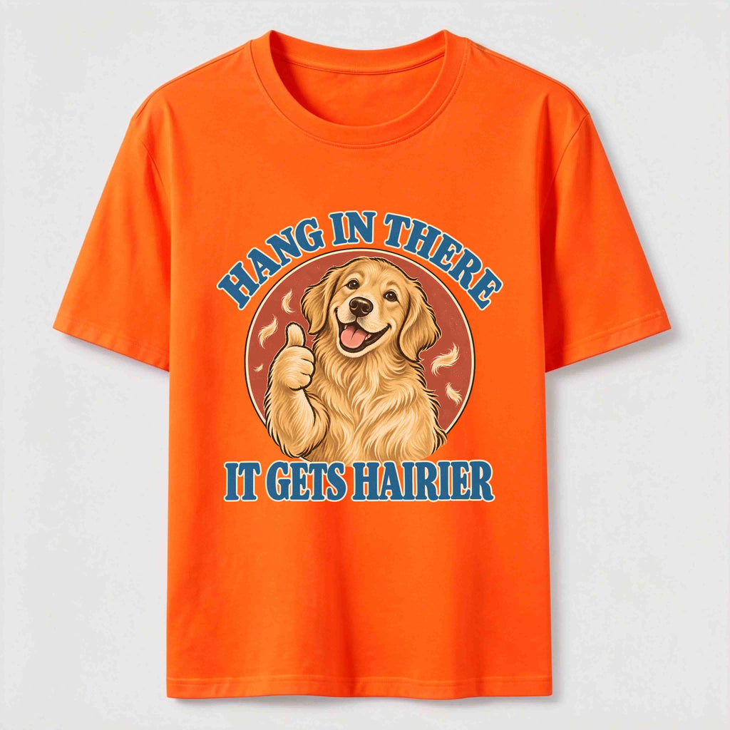 Hang in There Golden Retriever Classic T-Shirt
