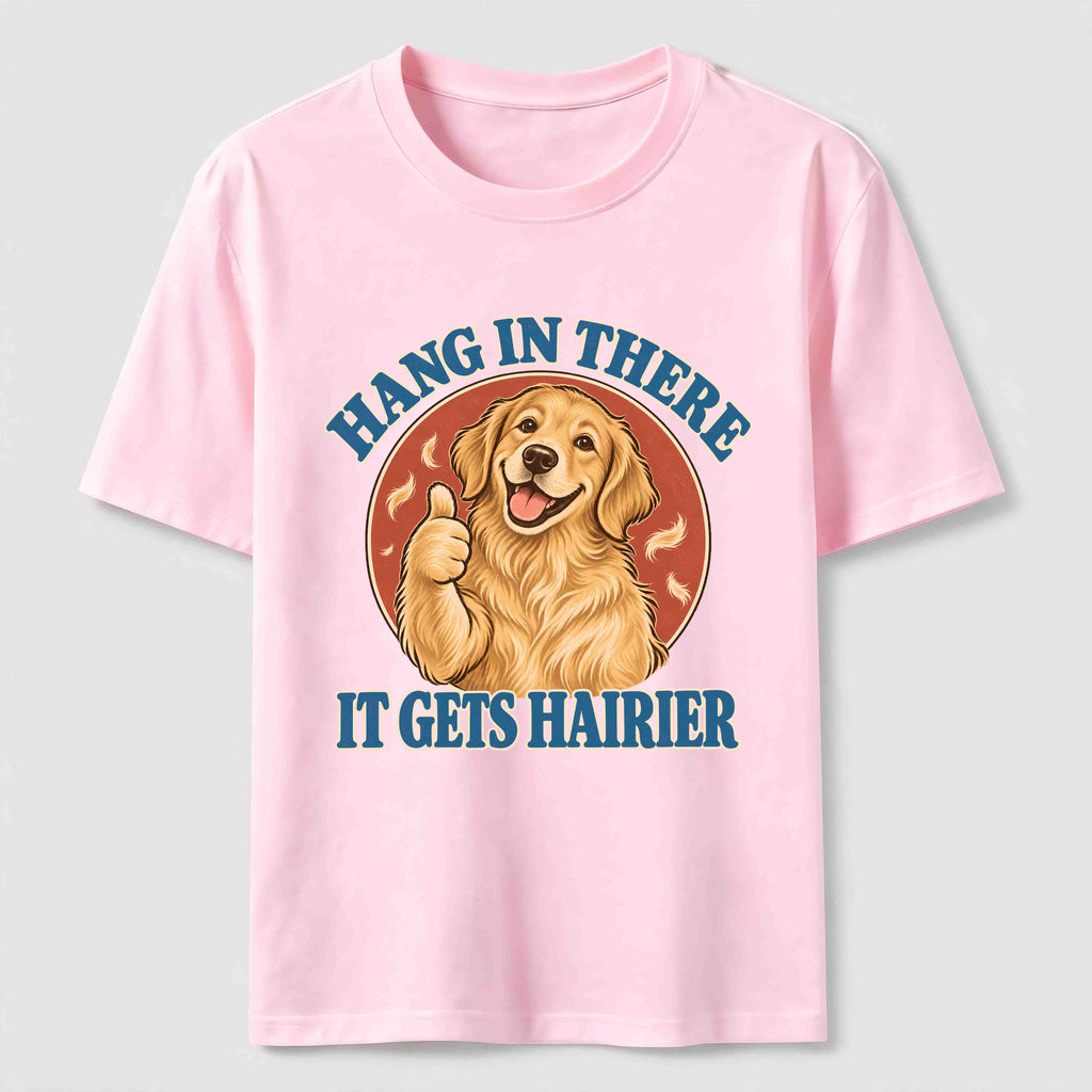 Hang in There Golden Retriever Classic T-Shirt