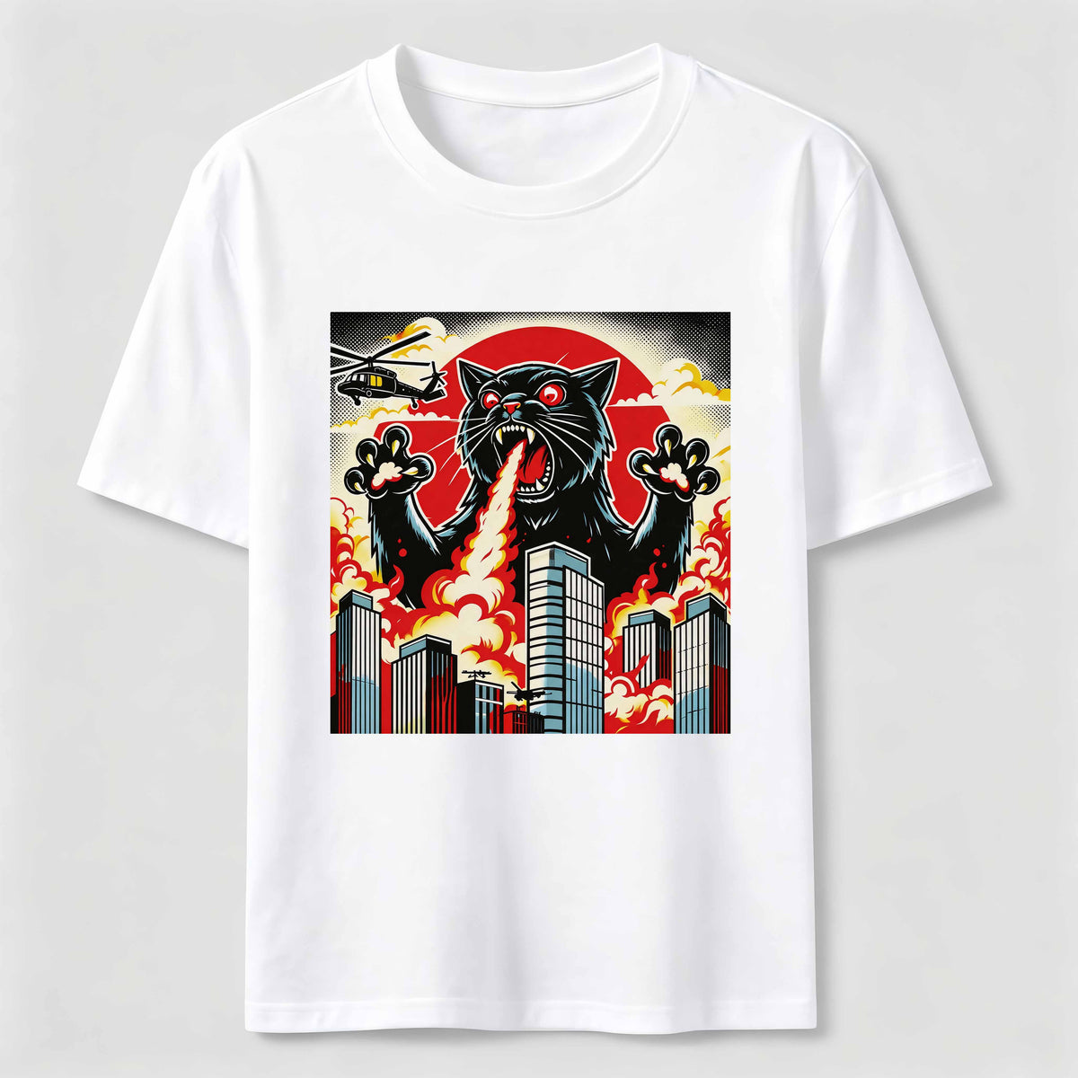 Giant Cat Attack Classic T-Shirt