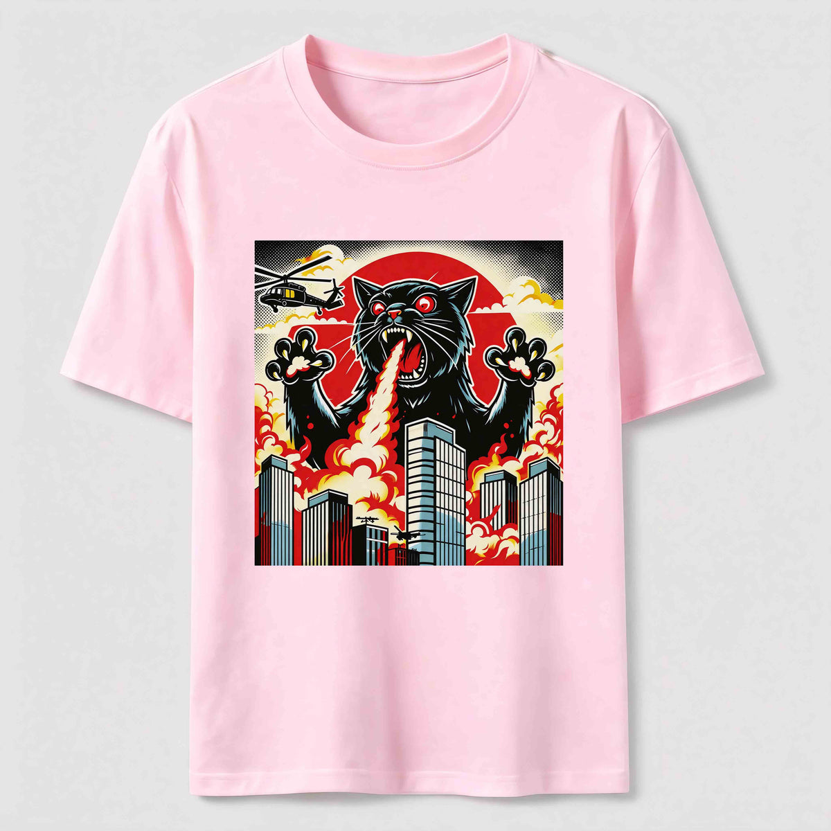 Giant Cat Attack Classic T-Shirt