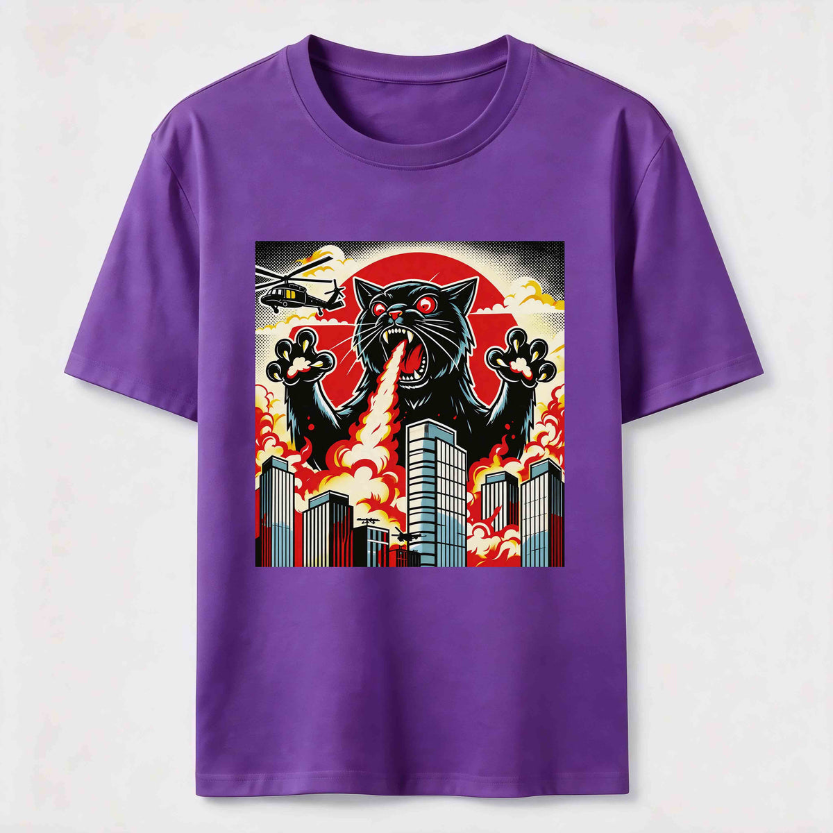 Giant Cat Attack Classic T-Shirt