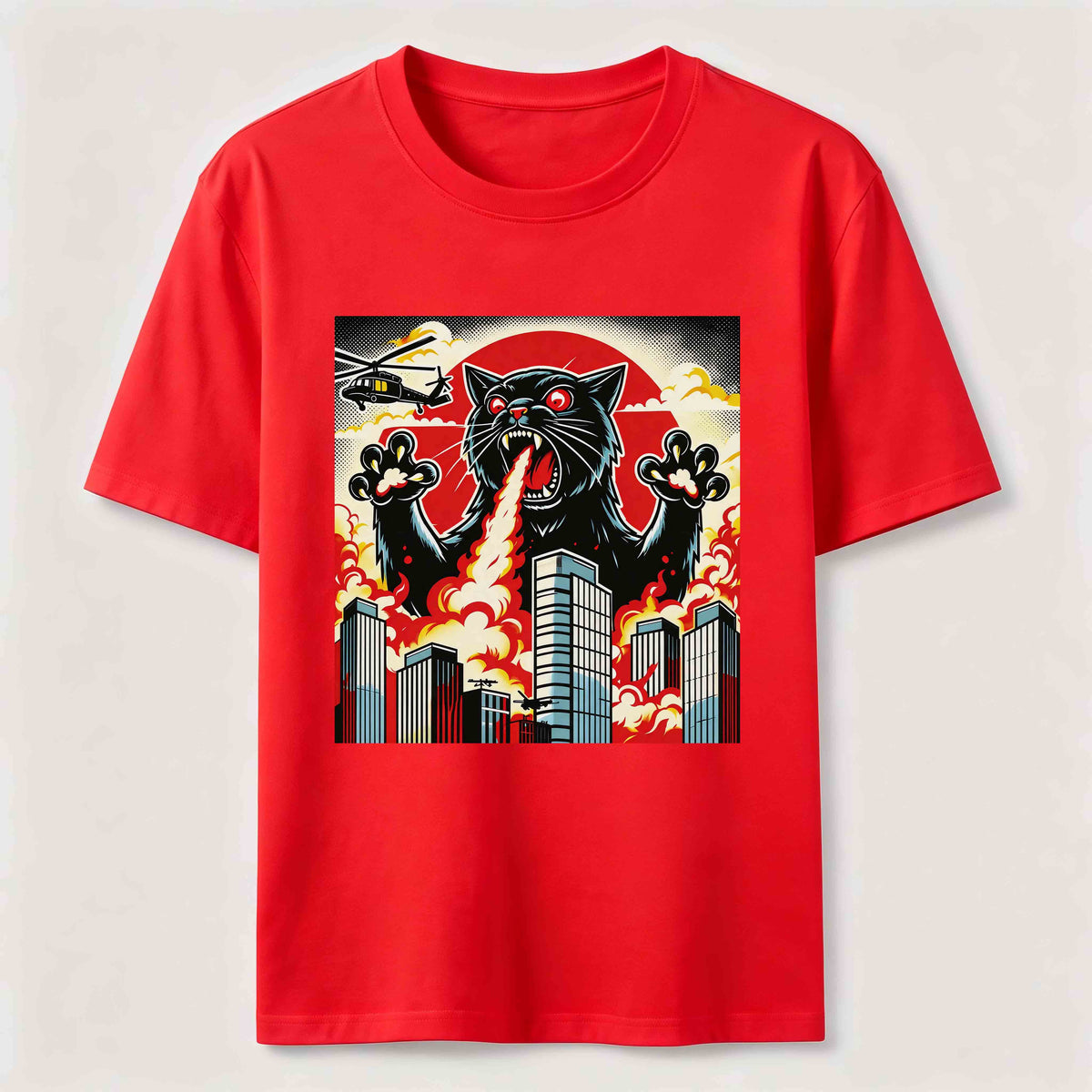 Giant Cat Attack Classic T-Shirt