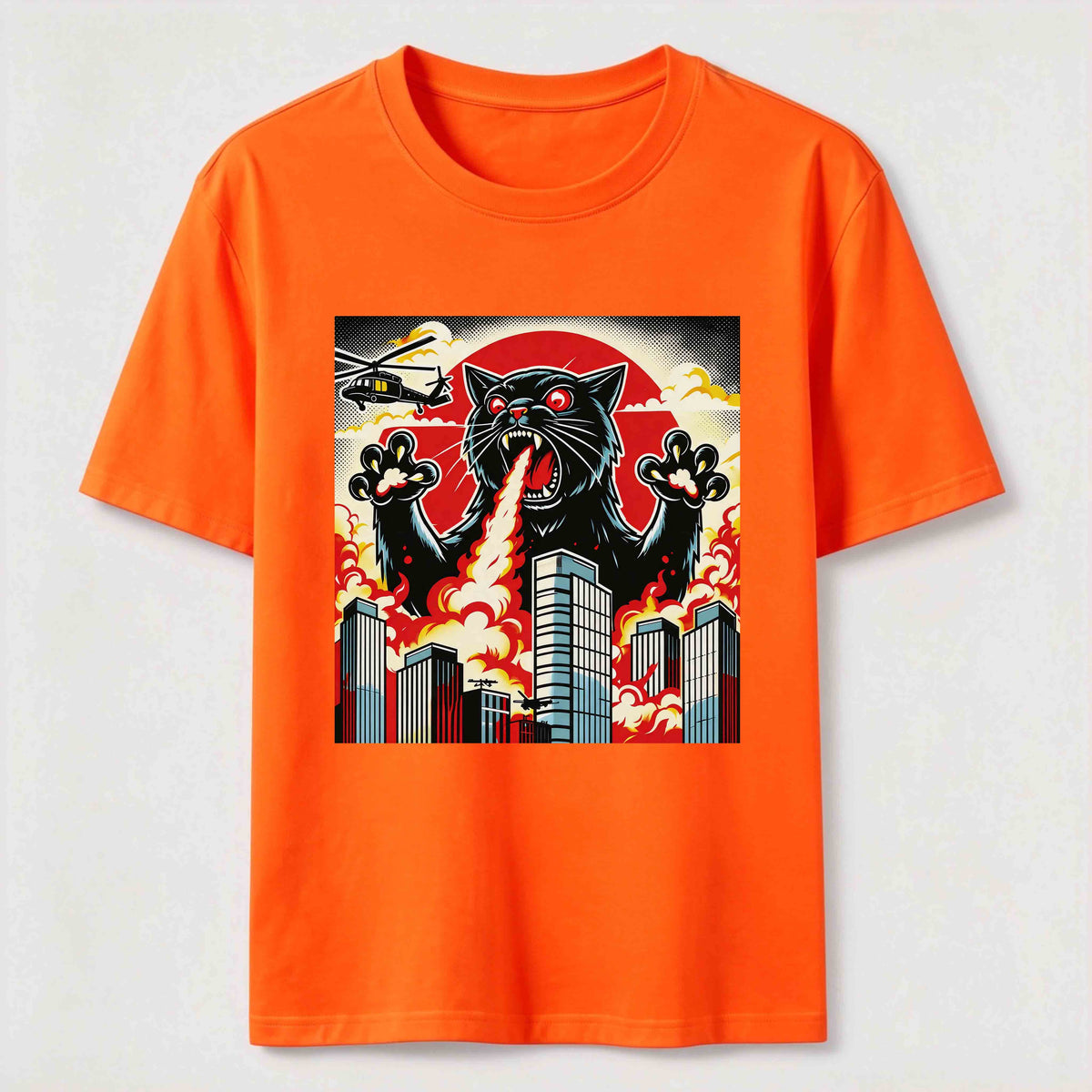 Giant Cat Attack Classic T-Shirt