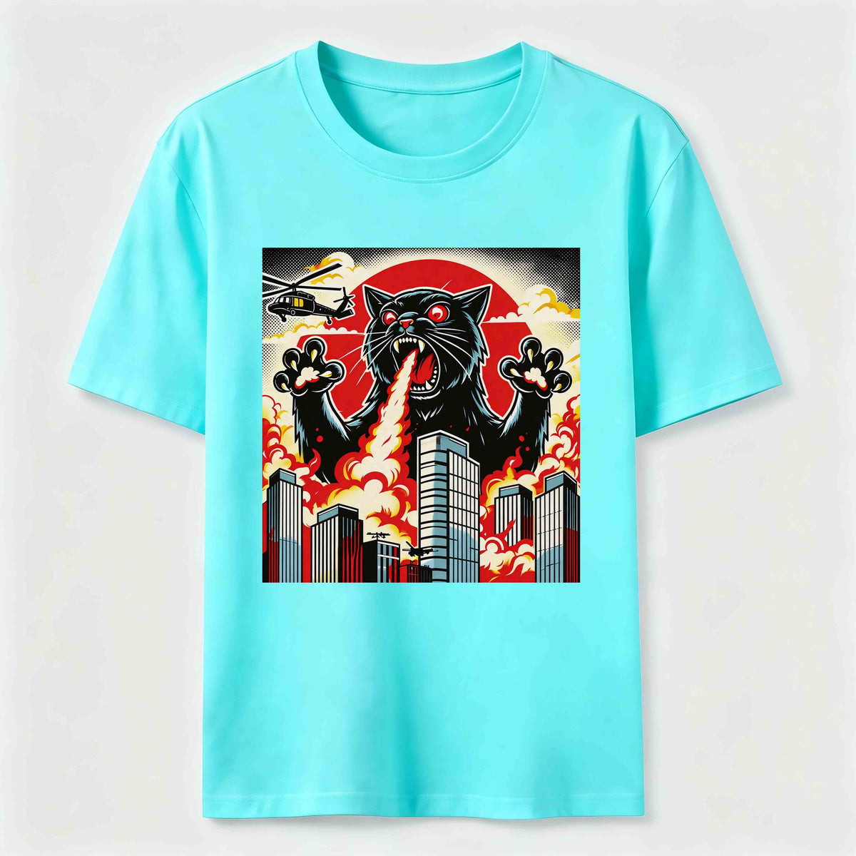 Giant Cat Attack Classic T-Shirt