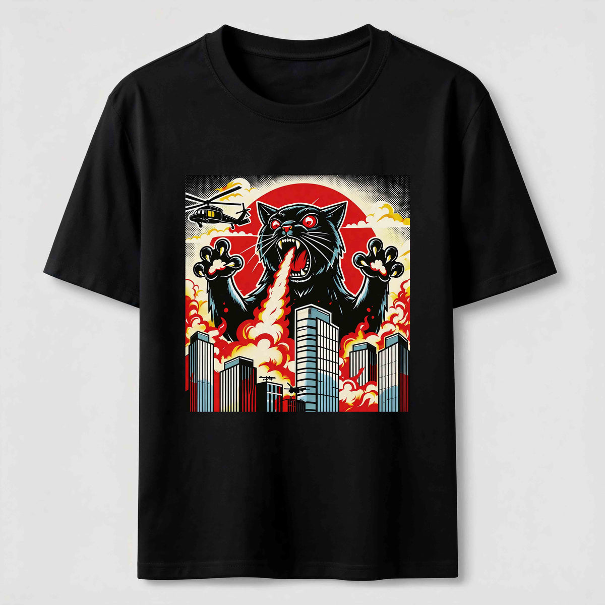 Giant Cat Attack Classic T-Shirt