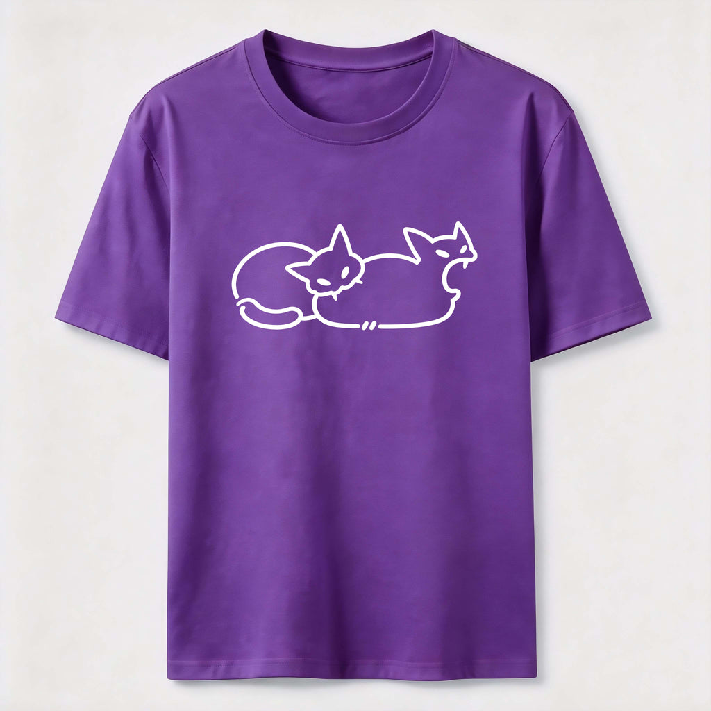 Cat Line Art Classic T-Shirt