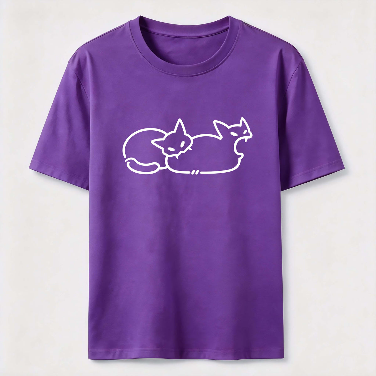Cat Line Art Classic T-Shirt