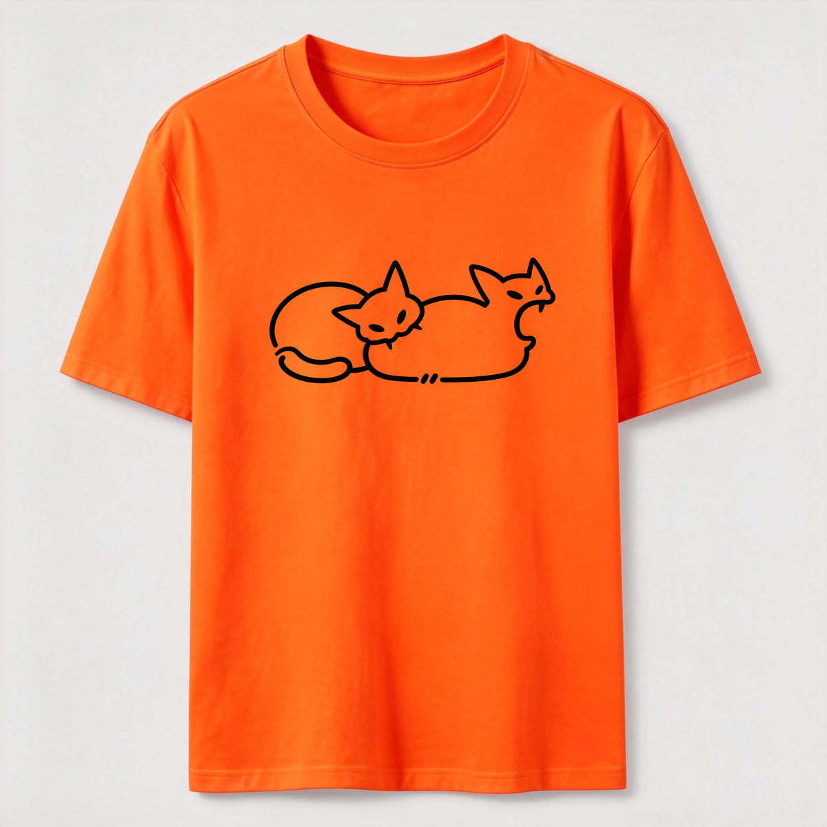 Cat Line Art Classic T-Shirt
