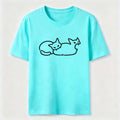 Cat Line Art Classic T-Shirt
