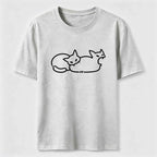 Cat Line Art Classic T-Shirt