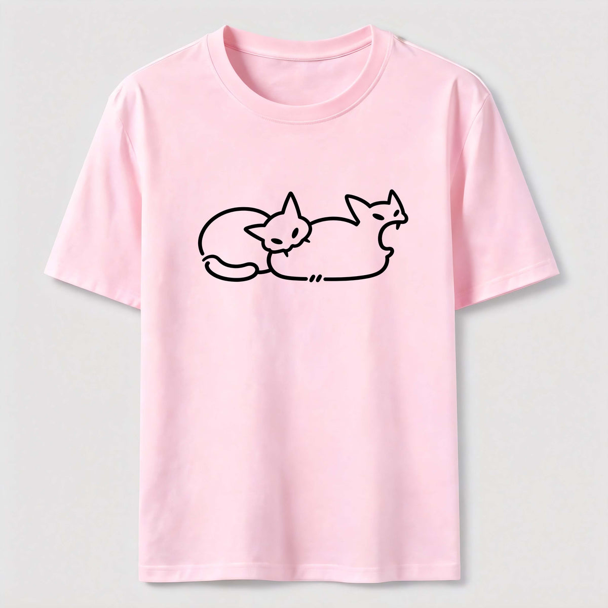 Cat Line Art Classic T-Shirt