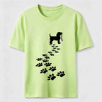 Dog Walk Trail pattern Classic T-Shirt
