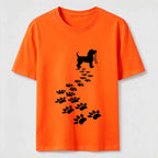Dog Walk Trail pattern Classic T-Shirt