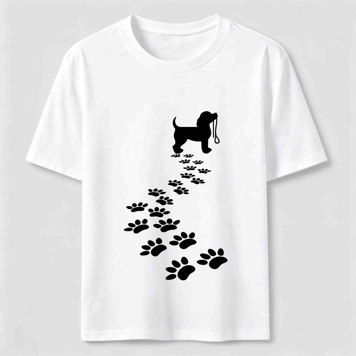 Dog Walk Trail pattern Classic T-Shirt