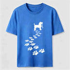 Dog Walk Trail pattern Classic T-Shirt