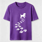 Dog Walk Trail pattern Classic T-Shirt