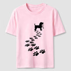 Dog Walk Trail pattern Classic T-Shirt
