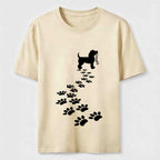 Dog Walk Trail pattern Classic T-Shirt