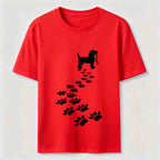 Dog Walk Trail pattern Classic T-Shirt