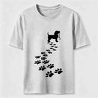 Dog Walk Trail pattern Classic T-Shirt