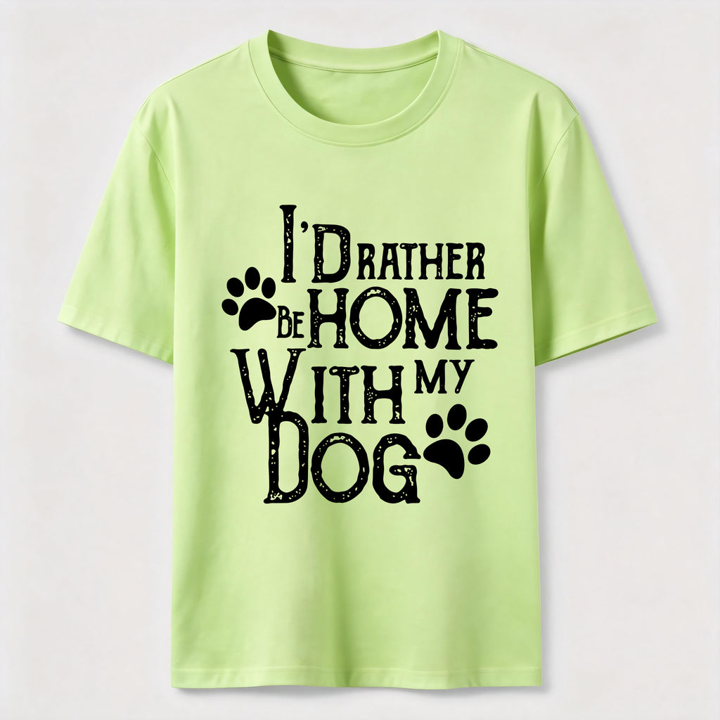 Home With My Dog Classic T-Shirt