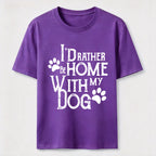 Home With My Dog Classic T-Shirt