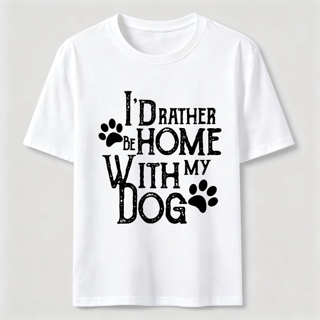 Home With My Dog Classic T-Shirt