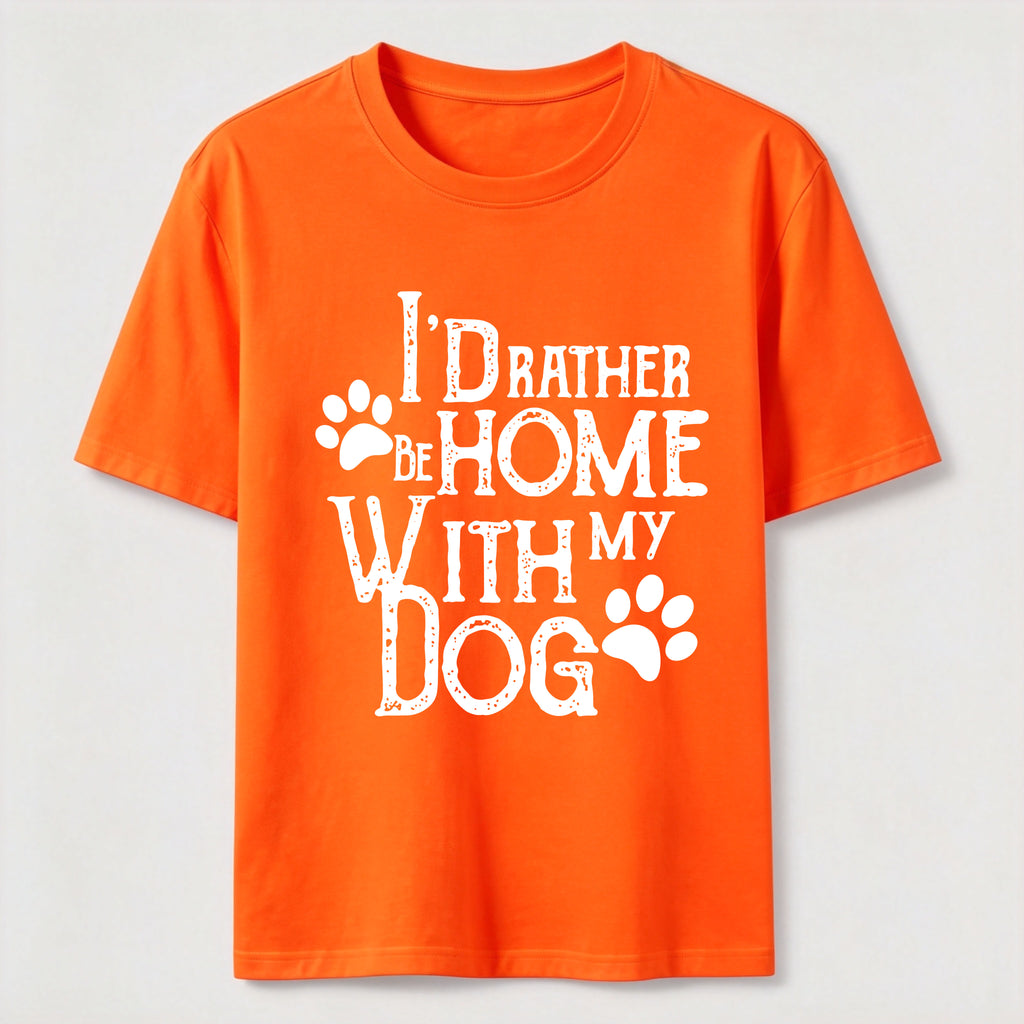 Home With My Dog Classic T-Shirt