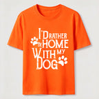 Home With My Dog Classic T-Shirt