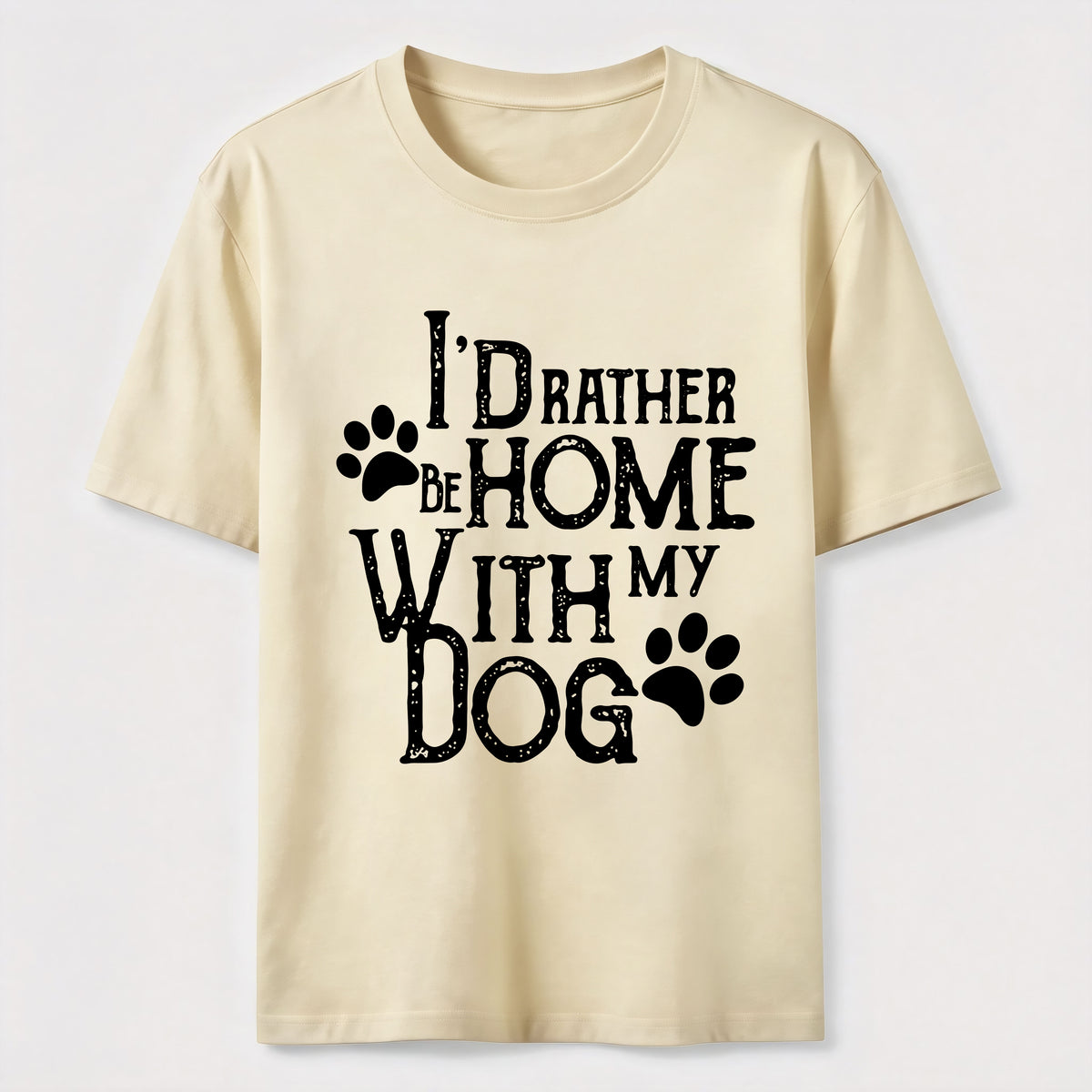 Home With My Dog Classic T-Shirt