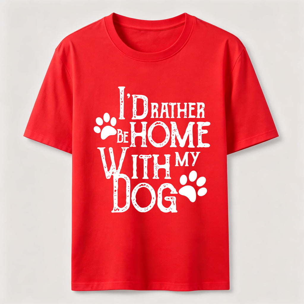 Home With My Dog Classic T-Shirt