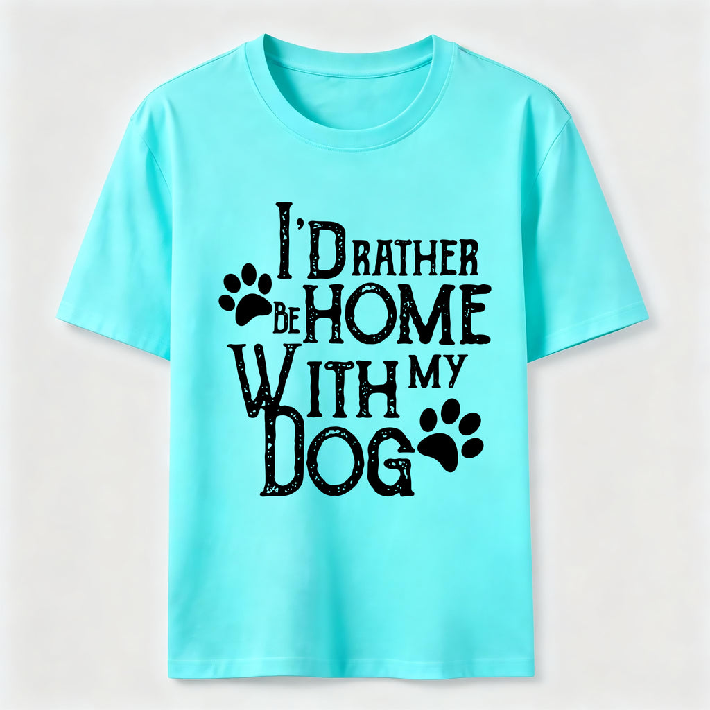Home With My Dog Classic T-Shirt
