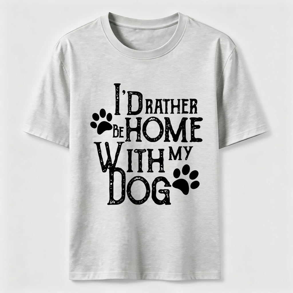 Home With My Dog Classic T-Shirt