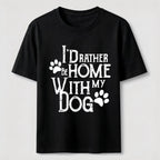 Home With My Dog Classic T-Shirt