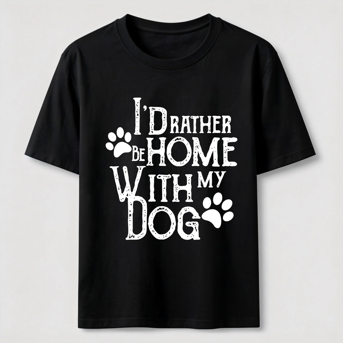 Home With My Dog Classic T-Shirt