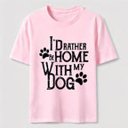 Home With My Dog Classic T-Shirt