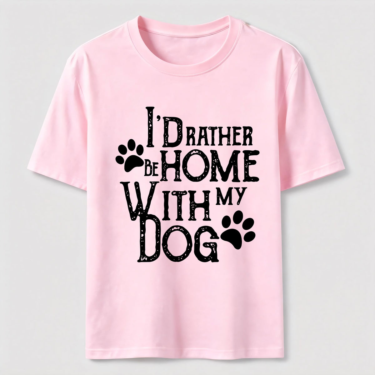 Home With My Dog Classic T-Shirt