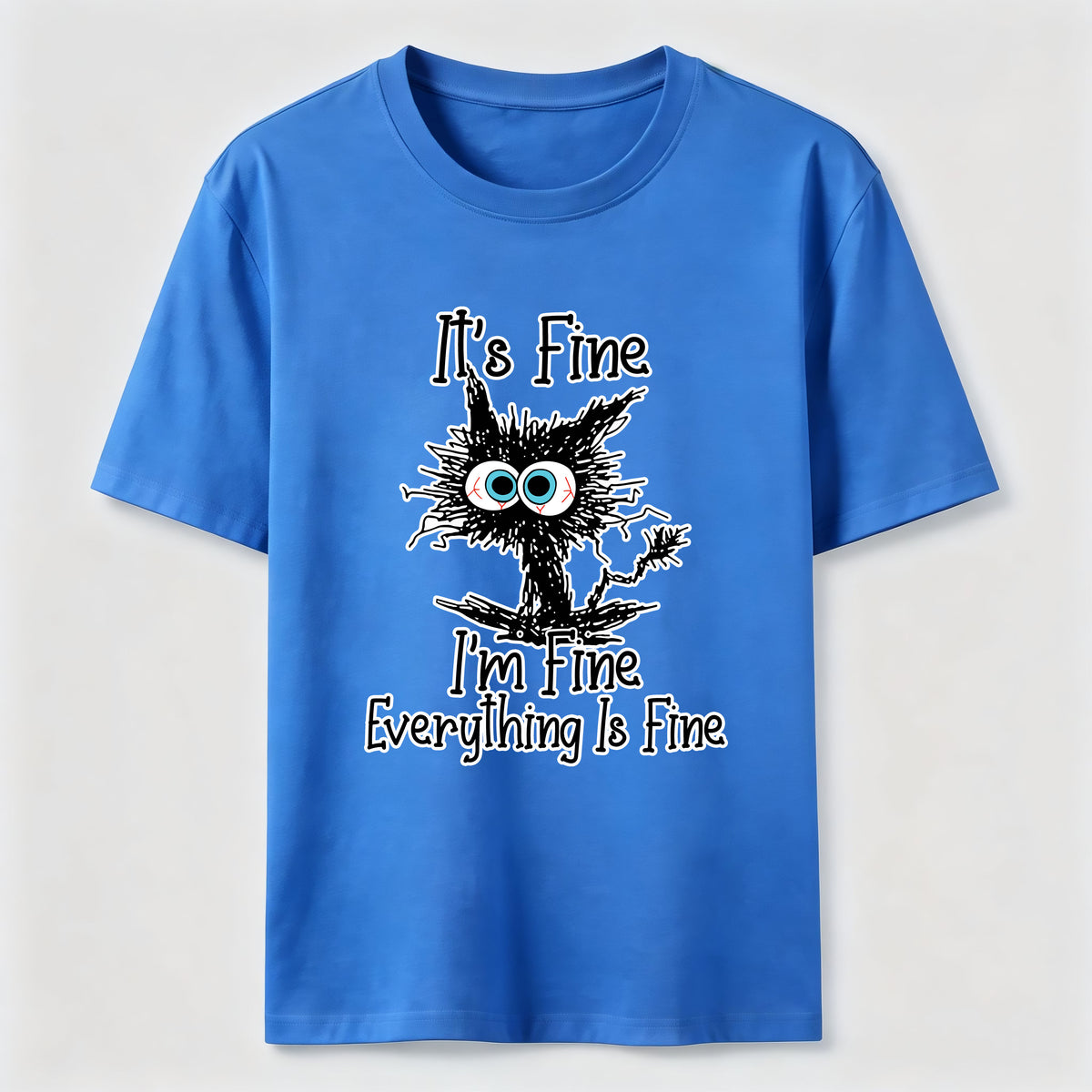 Everything Is Fine Cat Classic T-Shirt