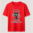 Everything Is Fine Cat Classic T-Shirt