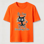 Everything Is Fine Cat Classic T-Shirt