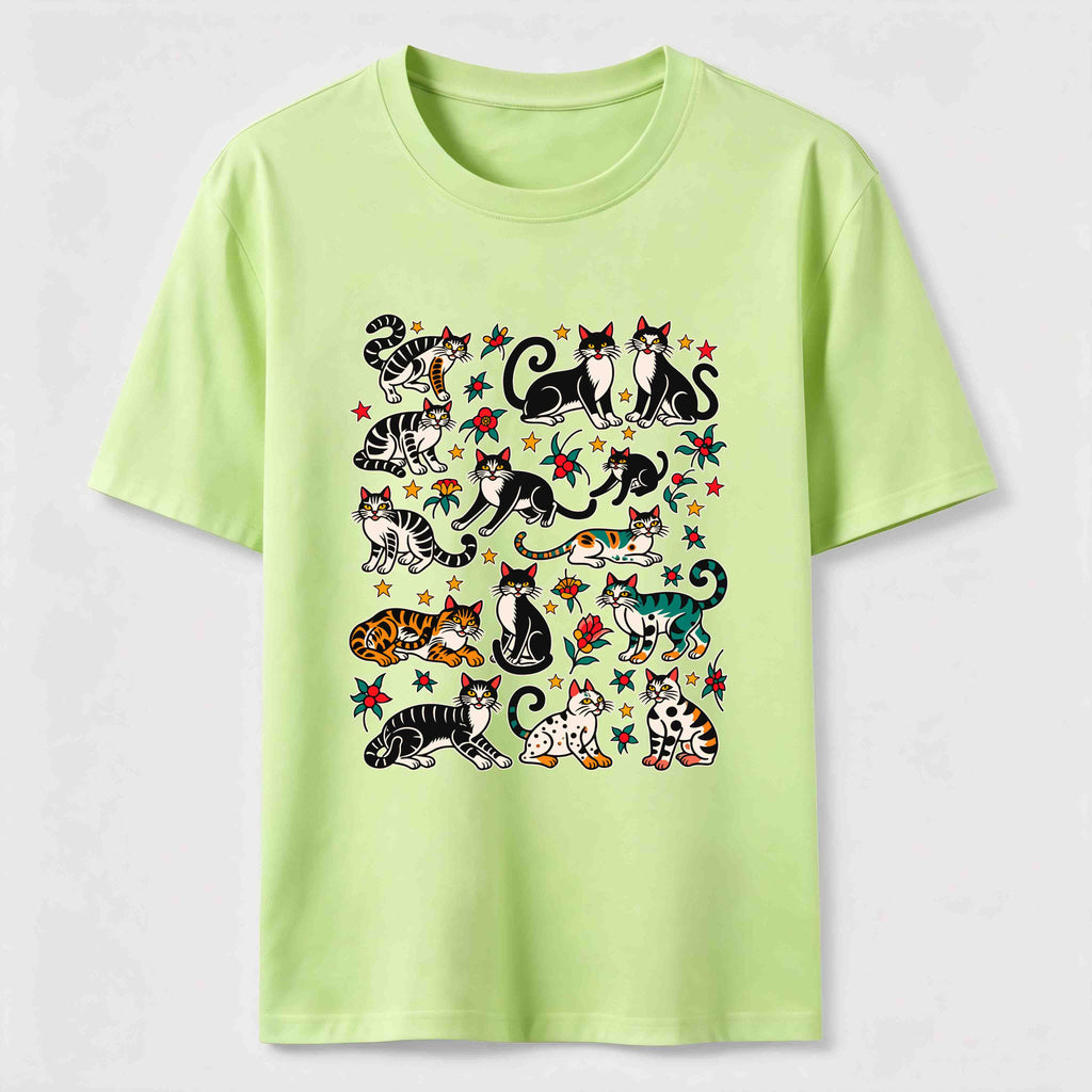 Vintage Cat Parade Classic T-Shirt