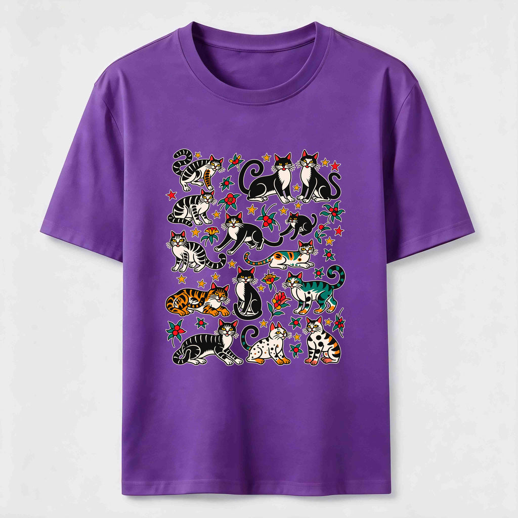 Vintage Cat Parade Classic T-Shirt