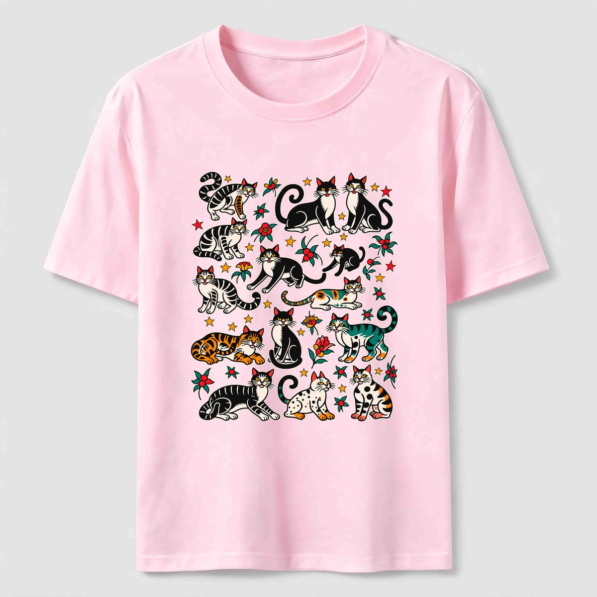 Vintage Cat Parade Classic T-Shirt