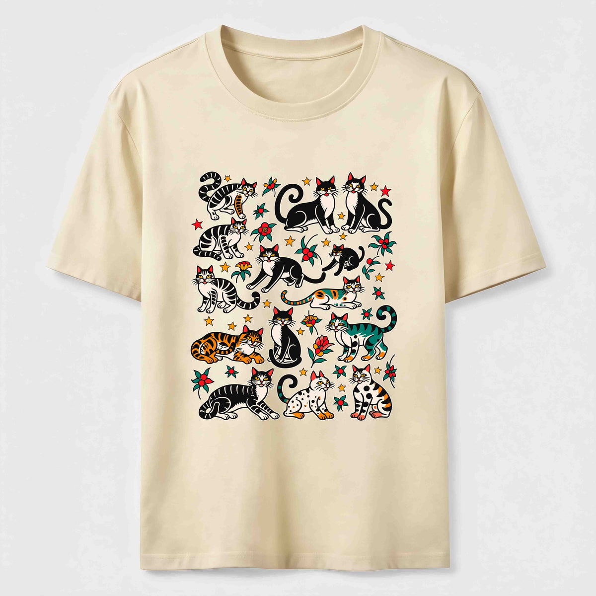 Vintage Cat Parade Classic T-Shirt