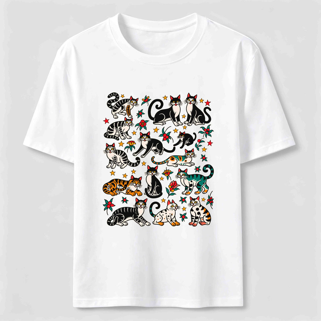 Vintage Cat Parade Classic T-Shirt